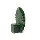 image 2 of Green Man Plant Pot Feet - Set of 3 - L5.5 x W8.5 x H8.5 cm Green