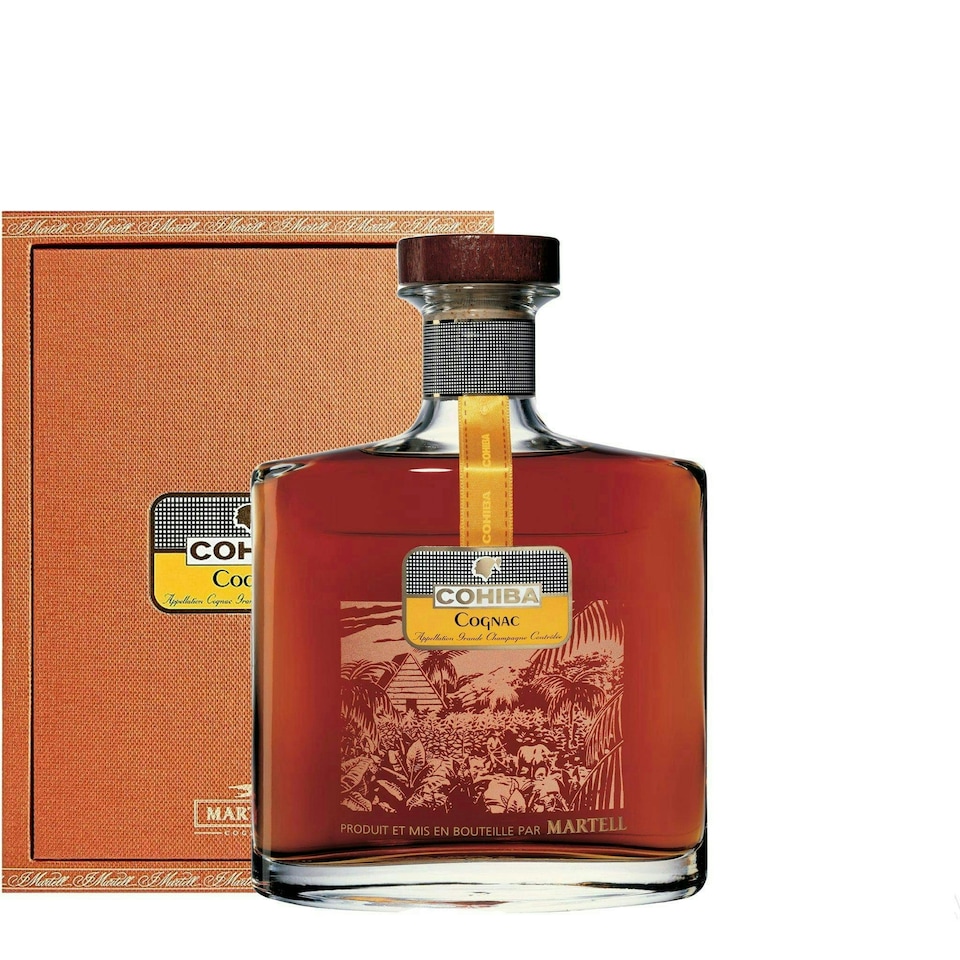 image 1 of Martell Cohiba + Coffret Cognac