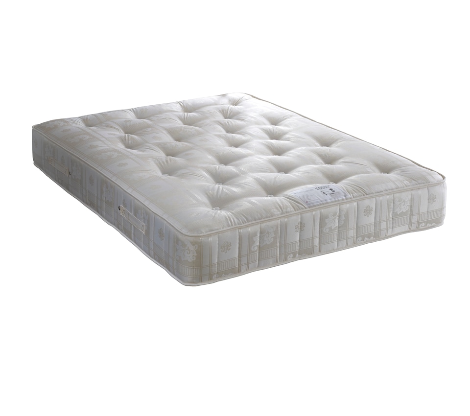 image 1 of Malmo Oak Wooden Ottoman Bed And Majestic 1000 Pocket Sprung Mattress Double | Multi