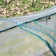 image 9 of Outsunny Tunnel Greenhouse Steel Frame for Garden Backyard w Zipper Doors