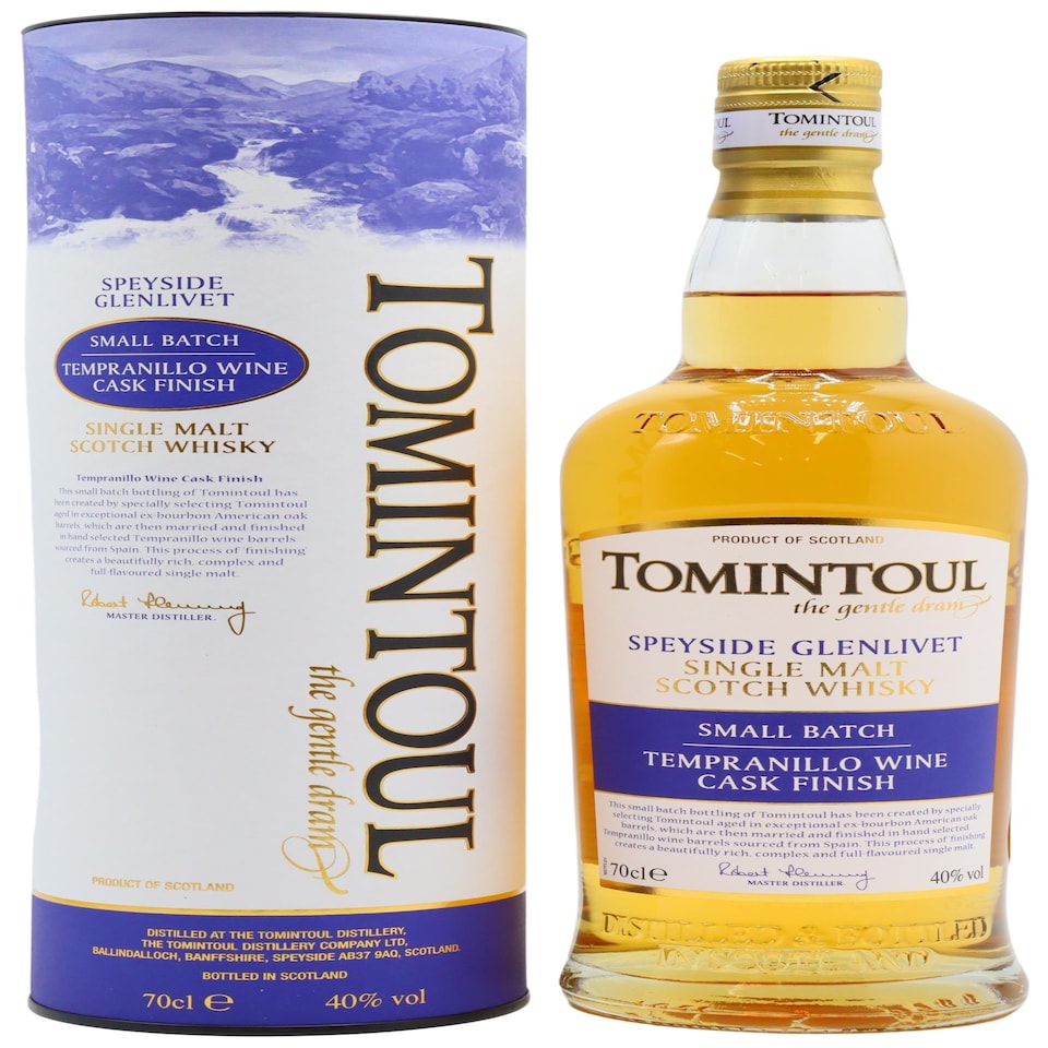 image 1 of Tomintoul - Small Batch Tempranillo Wine Cask Finish Speyside Single Malt Scotch Whisky | Multi | 1