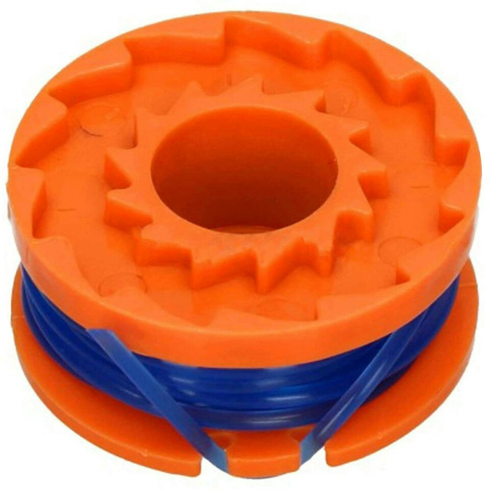 image 1 of SPARES2GO 2.5m Line & Spool compatible with Gardenline CGT18KL2 Strimmer Trimmer