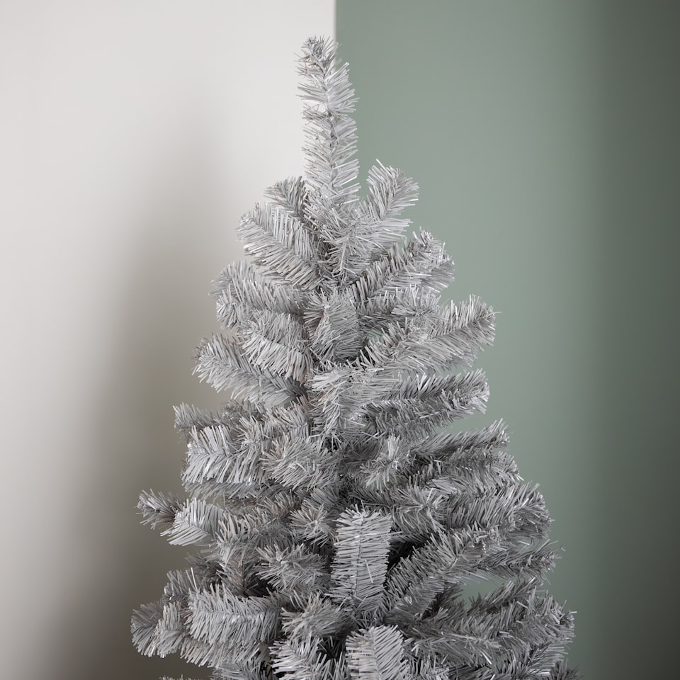 image 1 of 6ft (180cm) Colorado Grey Spruce Christmas Tree with Wrapped Branches & 483 Tips