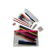 image 3 of Stationery Filled Pink Zip 8x5" Pencil Case with Colouring Pencils