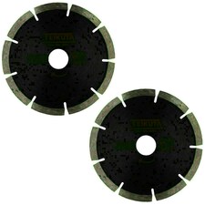 125mm (5") x 6.4mm Diamond Mortar Raking Disc Pointing Disc Blade Masonry 2pk