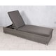 image 2 of Premium Rattan Garden Sun Lounger