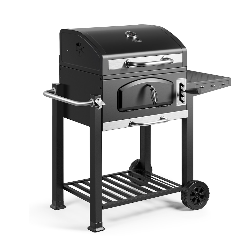 image 1 of VonHaus Charcoal BBQ XL Portable Barbecue with 1 Shelf