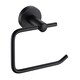 image 5 of Showerdrape Modernity Black Stainless Steel Wall Mounted 4 Piece Bathroom Accessory Set
