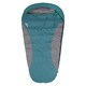 image 3 of Mountain Warehouse Extreme Down Sleeping Bag Hooded Two Way Zipped Camp Bed Blue