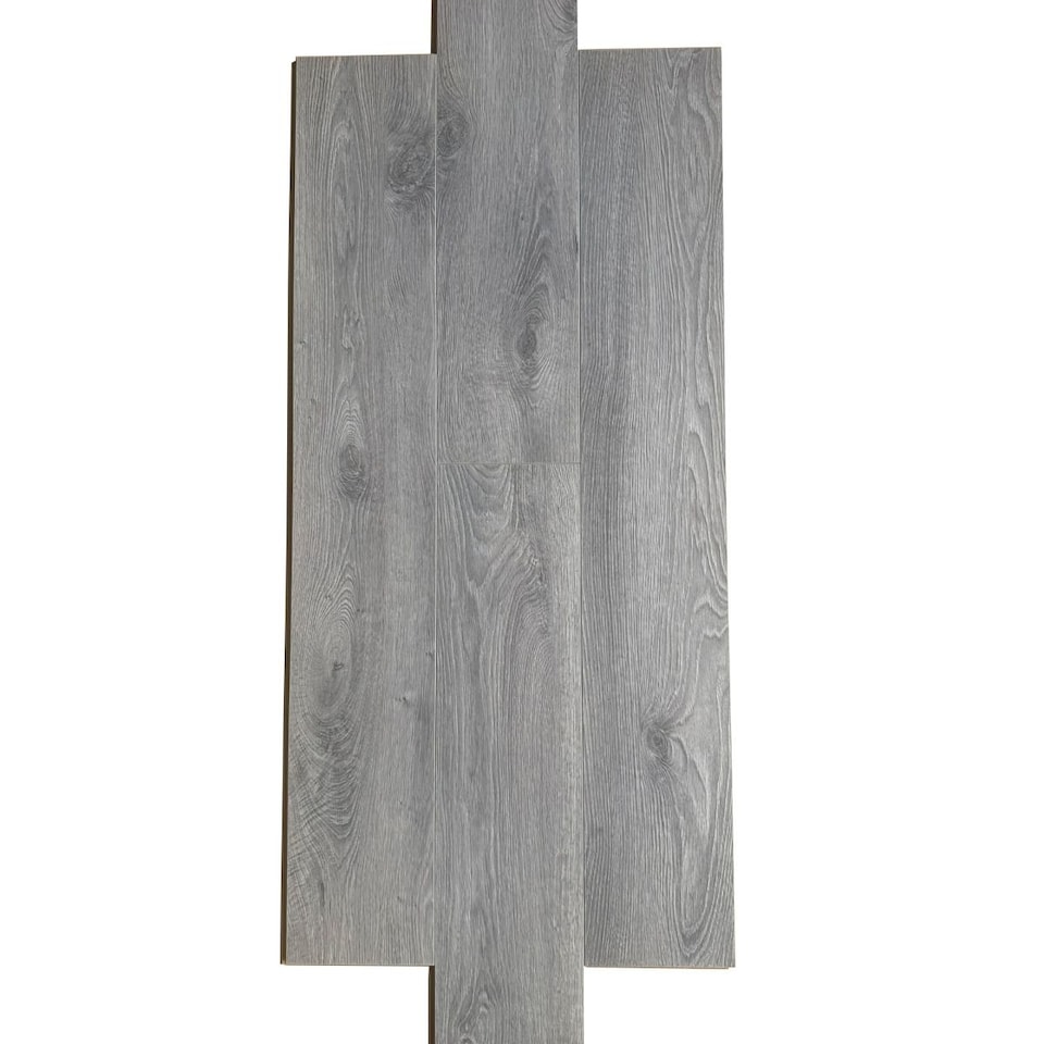 image 1 of AGT Effect Elbruz PRK911 Wood Effect Click Laminate Flooring - Plank (8mm) For Domestic & Commercial Use | Grey | Grey | 1