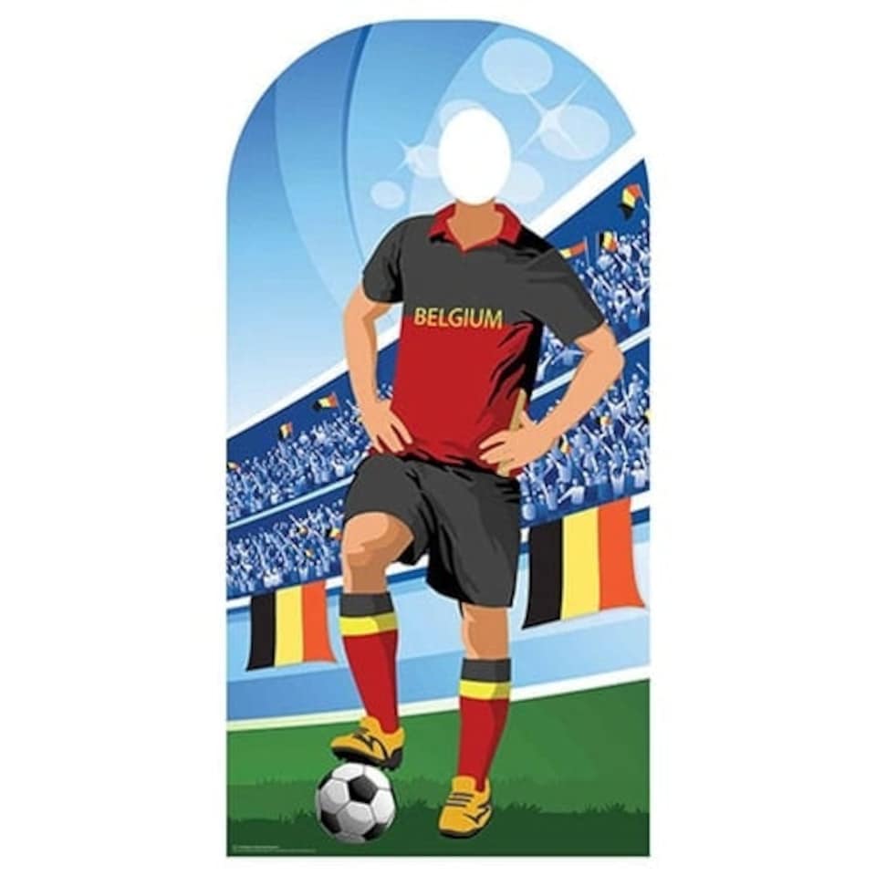 Belgium Football Stand-In Cardboard Cutout 190cm
