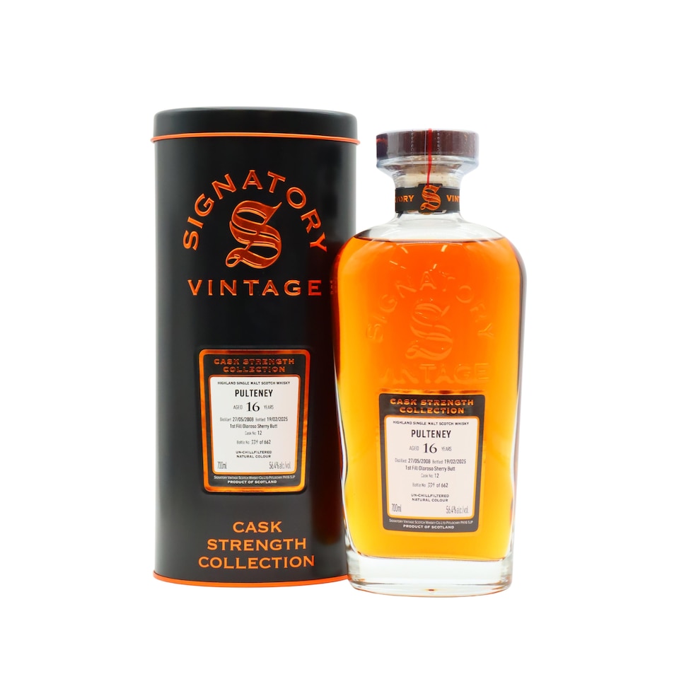 Old Pulteney - Signatory Vintage Single Cask No. 12 2008 16 year old Whisky