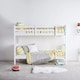 image 2 of Bunkbed Kids white 3ft single wooden bunk bed childrens bedroom furniture