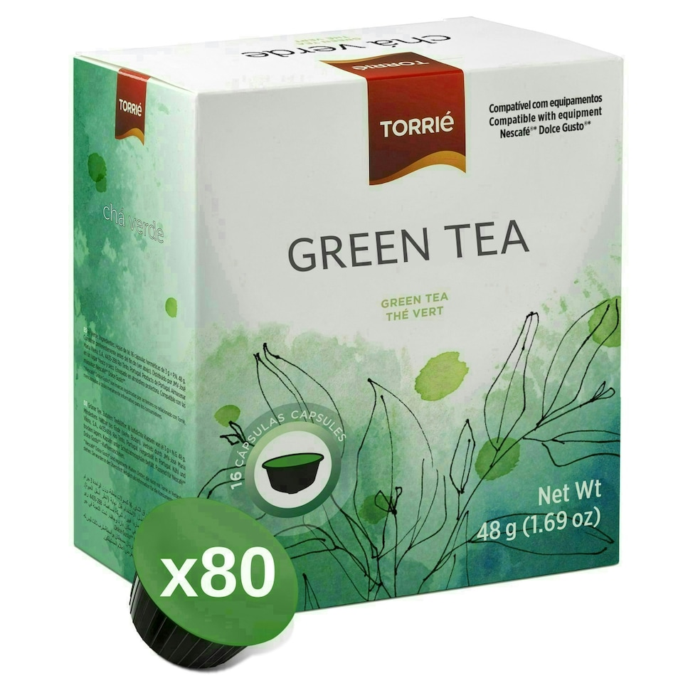 image 1 of Green Tea - Dolce Gusto ® Compatible Coffee Machine Capsules (80 Pods)