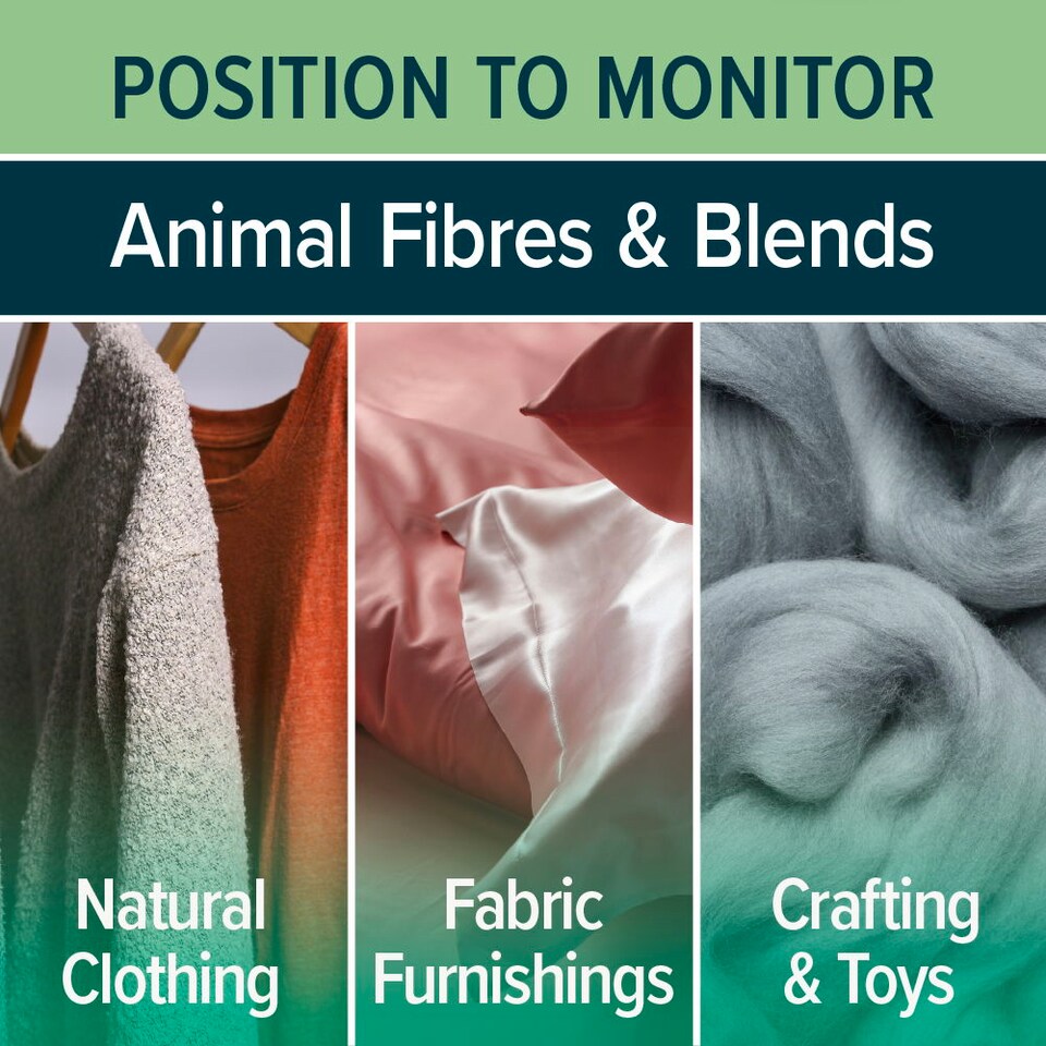 image 1 of NOPE Clothes Moth Traps (x6) Odourless Non-Toxic Pheromone Sticky Trap For Cupboards, Drawers & Clothes - Child & Pet Safe.