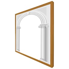 Colums (Picture Frame) Brown | Oak | XS