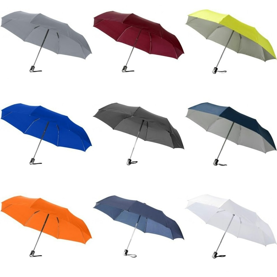 image 1 of Bullet 21.5in Alex 3-Section Auto Open And Close Umbrella (Pack Of 2) - Royal Blue - One Size