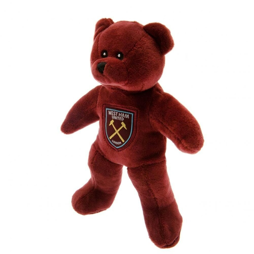 image 1 of West Ham United FC Mini Bear Plush Toy - Red - One Size