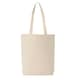 image 1 of Nutshell Premium Canvas Flat Base Shopper - Natural - 38cm x 42cm x 10cm | Cream