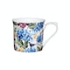 image 1 of KitchenCraft Flute Fine Bone China Country Floral Mug | Blue | 1