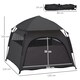image 7 of PawHut Foldable Dog Cat Tent with Water-Resistant Oxford Cloth, Carry Bag