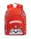 image 1 of Paw Patrol Marshall Kids Red Backpack | Unisex Children's School Bag with Zipper | Ideal for Back to School & Carrying Books | Official Paw Patrol Merchandise | Red | Red