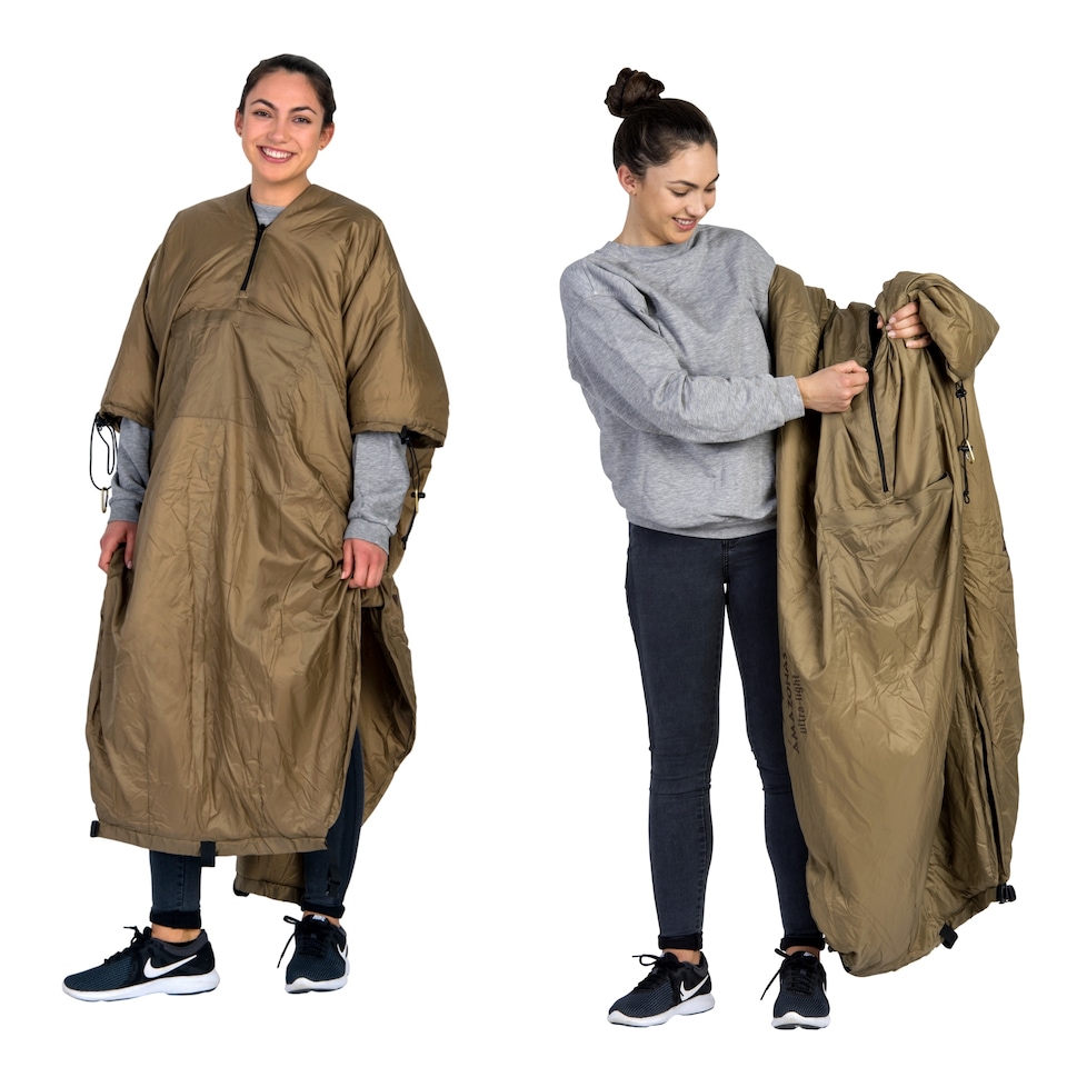 image 1 of Amazonas Insulated Camping Hammock Underquilt Poncho