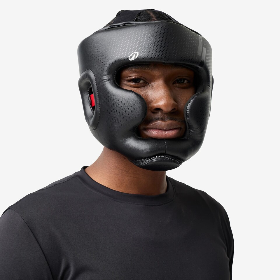 image 1 of Decathlon Adult Boxing Full Face Headguard