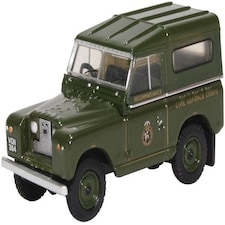 Oxford Diecast Land Rover Series II SWB Hard Back Civil Defence