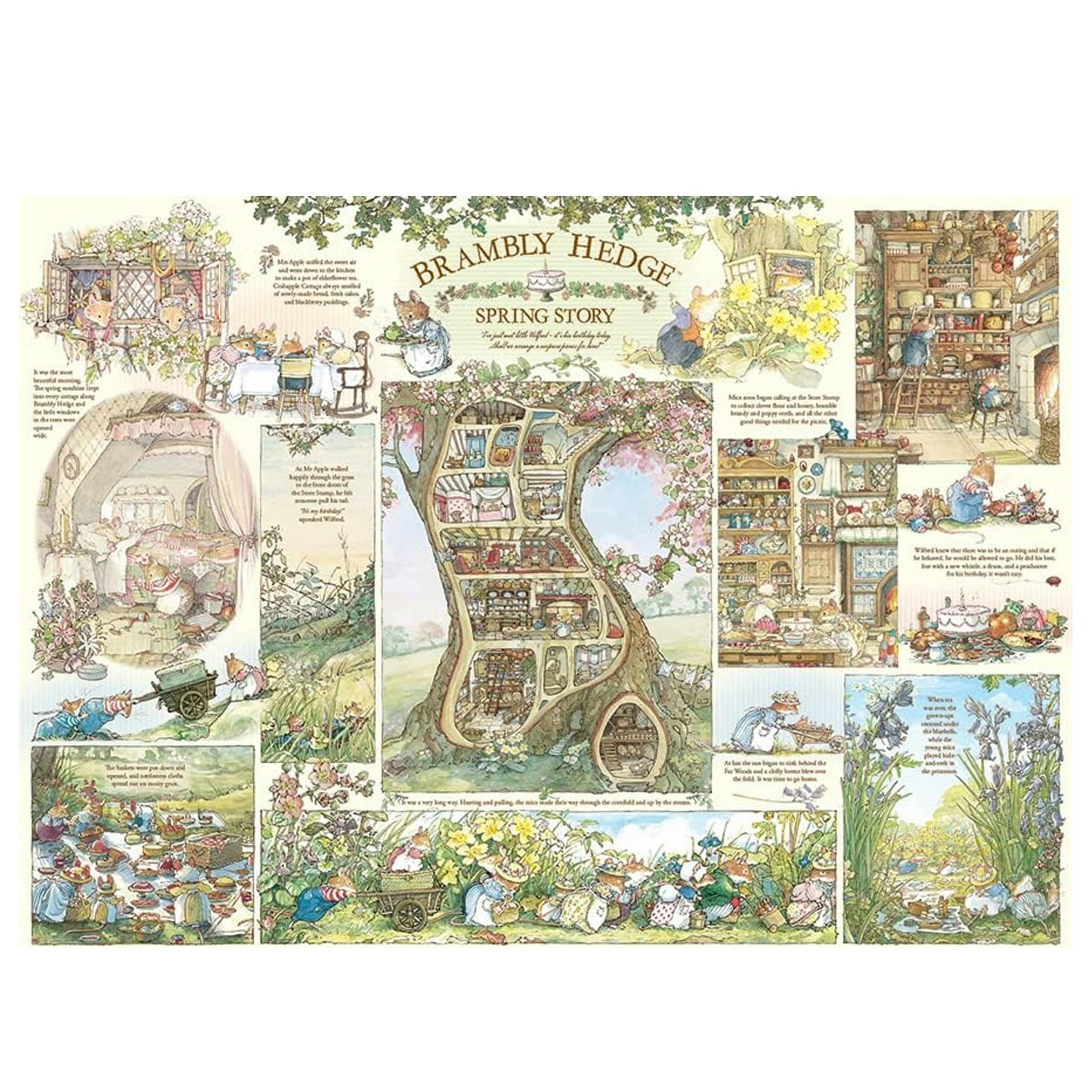 Cheatwell Games Brambly Hedge Spring Story Jigsaw Puzzle 1000