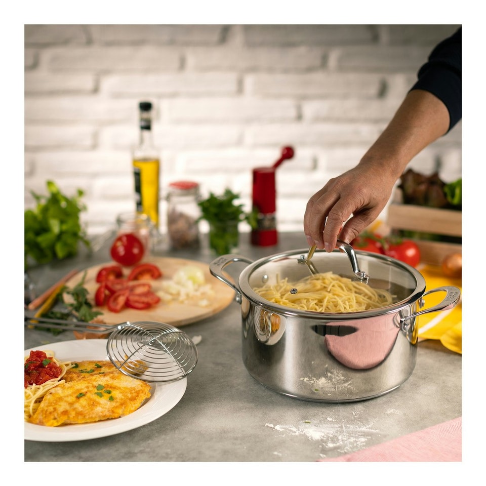 image 1 of Allround 3pc Saucepan & Casserole Set