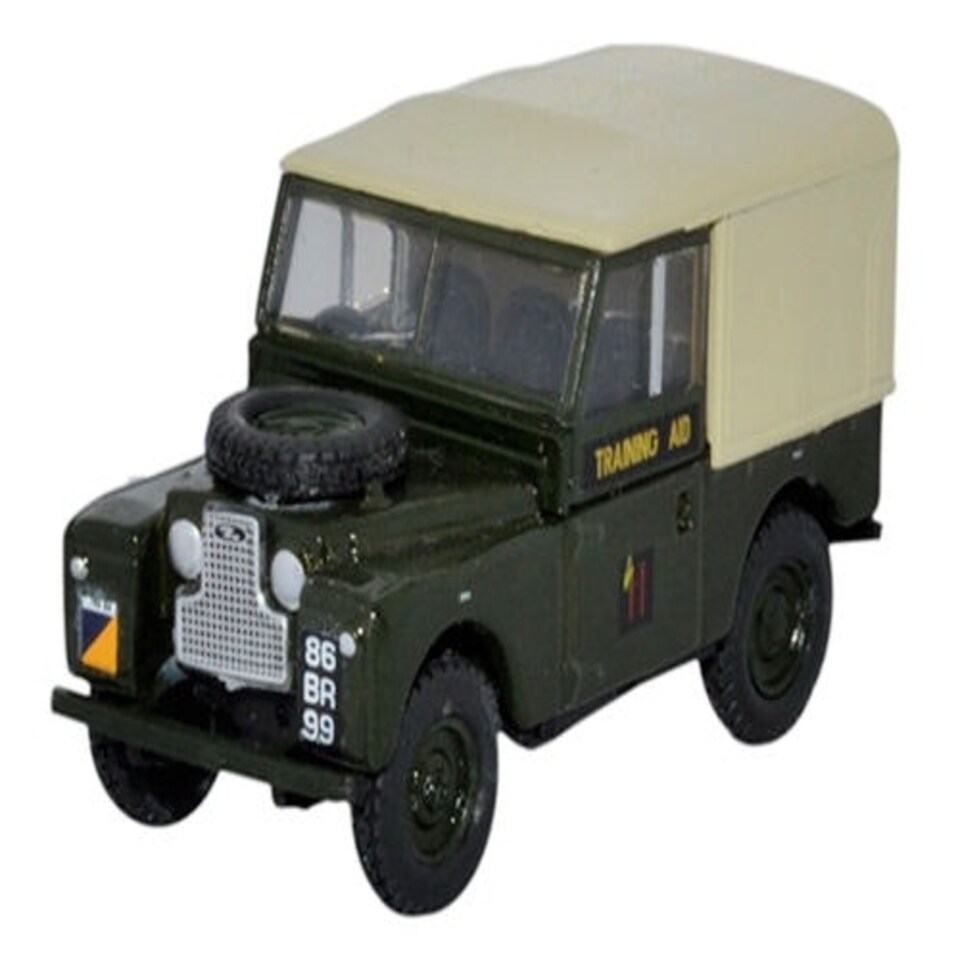 Oxford Diecast Land Rover Series II 88'' Canvas 6th Training Regiment RCT