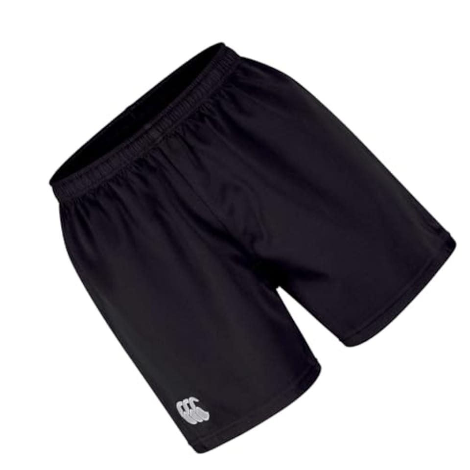 image 1 of Canterbury Men's Professional 2.0 Shorts | Rugby Shorts | Ccc Logo Gym Shorts, Black, S