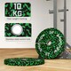 image 5 of SPORTNOW Olympic Weight Plates with 5cm Holes, for Weight Lifting, 2 x 20kg 