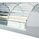 image 3 of 3kW Dual Wall Mounted Quartz Halogen Bulb Electric Infrared Patio Heater in White