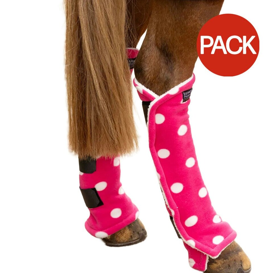 Supreme Products Dotty Boots (Pack of 4) - Paradise Pink - Full