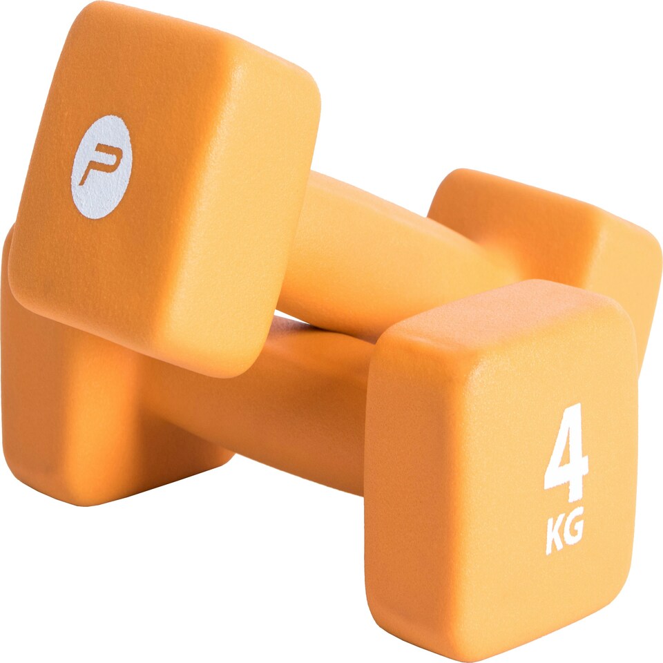 image 1 of Neoprene Coated Dumbbell Set (2 x 4kg)