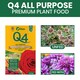 image 3 of Vitax Q4 All Purpose Plant Food Pelleted Fertiliser for Flowers Vegetables Fruit Lawns Garden Feed- 0.9kg Box