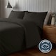 image 2 of Silentnight Supersoft Duvet Set | Black | King