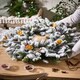 image 1 of DIY XL Snow White Wreath - 76cm
