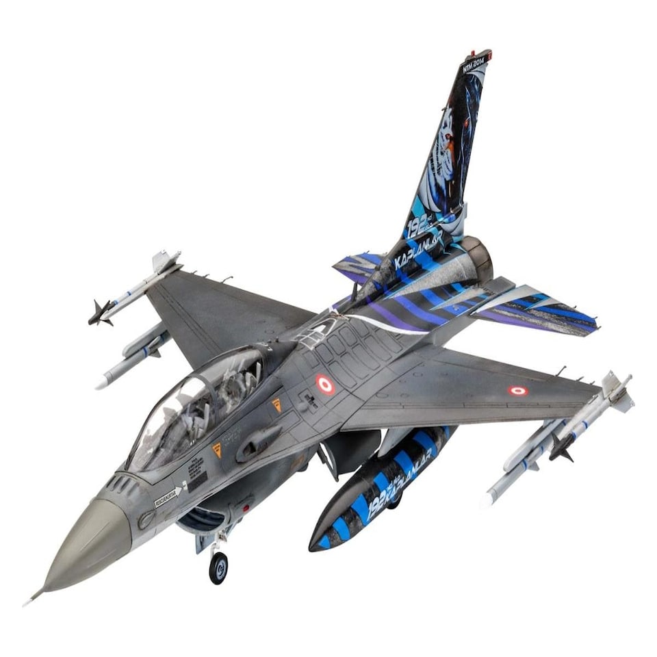 image 1 of Revell Turkish F-16D Fighting Falcon Model Set (1:72 Scale)