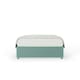 image 2 of Neptune Spring Duckegg Plush Velvet Divan Set Single