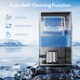 image 5 of HOMCOM 45kg/24H Commercial Ice Maker Machine with Auto Self-Cleaning