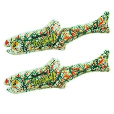 2PK Yeowww Interactive Catnip Pollock Fish Cat Toy Play Toy Cat Gift