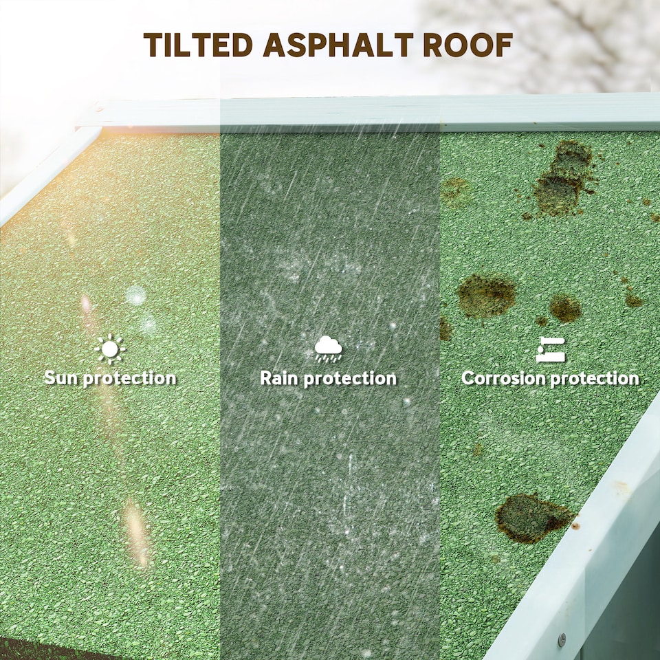 image 1 of Outsunny Garden Shed Vertical Utility 3 Shelves Shed Wood Outdoor Garden Tool Storage Unit Storage Cabinet, 77 x 54.2 x 179cm  Blue