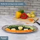 image 3 of Buckingham Stainless Steel Oval Platter Serving Tray , 40 cm | Silver