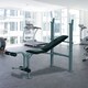 image 2 of HOMCOM Adjustable Multi Gym Weight Bench Barbell Stand Chest Leg Abs Training