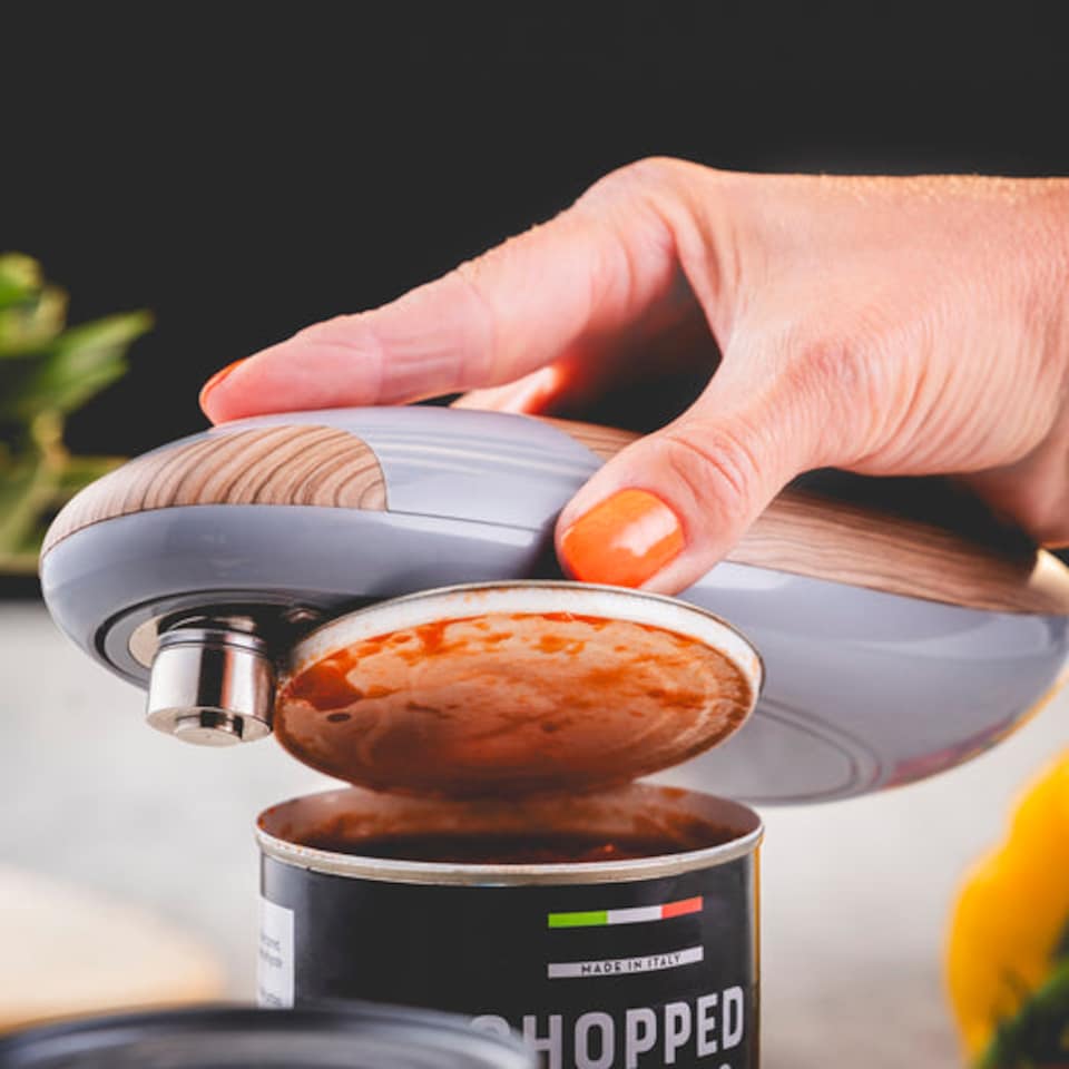 image 1 of Cooks Professional Automatic Can Opener with Simple One Touch Operation | Grey | Nordic Grey