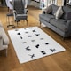 image 2 of Insect icons (Rug) White | L