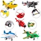 image 3 of 12-Piece Pull-Back Aircraft Toy Set – Jets, Helicopters & Bombers for Kids
